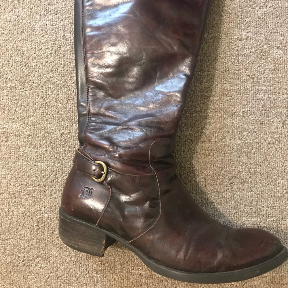 Born Helen Leather Riding Boot - Picture 4 of 7